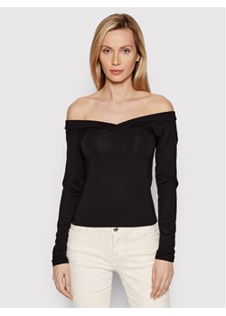 Pieces Bluzka Maliva 17103018 Czarny Slim Fit ze sklepu MODIVO w kategorii Bluzki damskie - zdjęcie 182684414