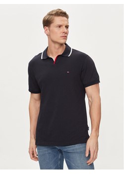 Tommy Hilfiger Polo MW0MW34772 Granatowy Regular Fit ze sklepu MODIVO w kategorii T-shirty męskie - zdjęcie 182684463