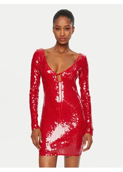 BARDOT Sukienka koktajlowa Verona 59513DB1 Czerwony Slim Fit ze sklepu MODIVO w kategorii Sukienki - zdjęcie 182684524