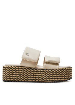 Blauer Espadryle S4OPAL02/RAF Écru ze sklepu MODIVO w kategorii Klapki damskie - zdjęcie 182684592