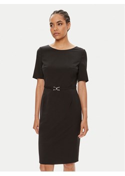 Boss Sukienka codzienna Daleah 50490041 Czarny Slim Fit ze sklepu MODIVO w kategorii Sukienki - zdjęcie 182684633