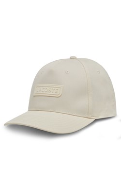 Lacoste Czapka z daszkiem RK0742 Beżowy ze sklepu MODIVO w kategorii Czapki z daszkiem damskie - zdjęcie 182684684