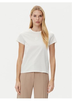 BOSS T-Shirt Eventsa6 50534800 Biały Regular Fit ze sklepu MODIVO w kategorii Bluzki damskie - zdjęcie 182684690