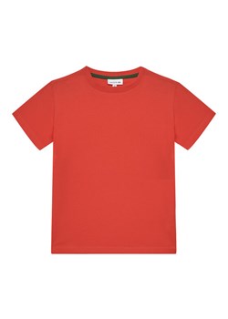 Lacoste T-Shirt TJ1122 Czerwony Regular Fit ze sklepu MODIVO w kategorii T-shirty chłopięce - zdjęcie 182684753
