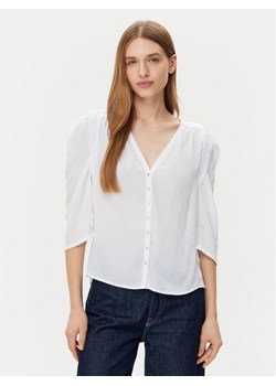 Morgan Bluzka 251-CALA Biały Regular Fit ze sklepu MODIVO w kategorii Bluzki damskie - zdjęcie 182684761