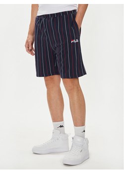 Fila Szorty sportowe FAM0648 Granatowy Regular Fit ze sklepu MODIVO w kategorii Spodenki męskie - zdjęcie 182684783