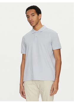 Calvin Klein Polo K10K114475 Niebieski Regular Fit ze sklepu MODIVO w kategorii T-shirty męskie - zdjęcie 182684803