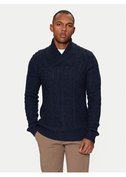 s.Oliver Sweter 2152201 Granatowy Regular Fit ze sklepu MODIVO w kategorii Swetry męskie - zdjęcie 182684854