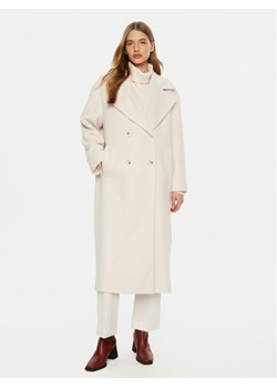 Imperial Płaszcz zimowy KI54IID Écru Loose Fit ze sklepu MODIVO w kategorii Płaszcze damskie - zdjęcie 182684862