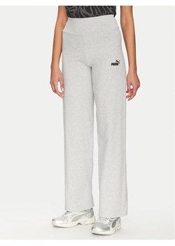 Puma Legginsy Ess Small No. 1 Logo 682428 Szary Straight Fit ze sklepu MODIVO w kategorii Spodnie damskie - zdjęcie 182684920