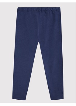 United Colors Of Benetton Legginsy 3MT1GF013 Granatowy Slim Fit ze sklepu MODIVO w kategorii Spodnie dziewczęce - zdjęcie 182684971