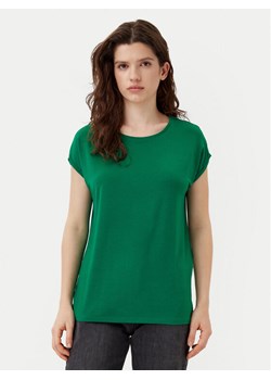 Vero Moda T-Shirt Ava 10284468 Zielony Regular Fit ze sklepu MODIVO w kategorii Bluzki damskie - zdjęcie 182685024