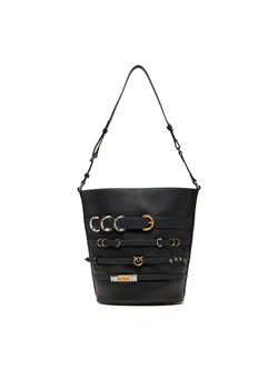 PINKO Torebka Belts Bucket PE 25 PLTT 104366 A26K Czarny ze sklepu MODIVO w kategorii Torebki damskie - zdjęcie 182685141