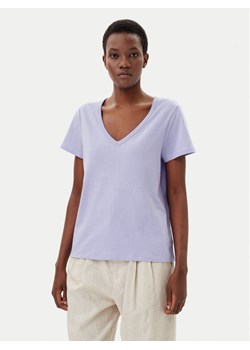 Gap T-Shirt 723631-00 Fioletowy Regular Fit ze sklepu MODIVO w kategorii Bluzki damskie - zdjęcie 182685251