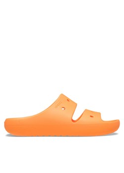 Crocs Klapki Classic Sandal v2 209403 Pomarańczowy ze sklepu MODIVO w kategorii Klapki damskie - zdjęcie 182685280