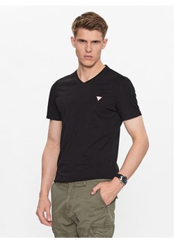 Guess T-Shirt M2YI37 I3Z14 Czarny Slim Fit ze sklepu MODIVO w kategorii T-shirty męskie - zdjęcie 182685303