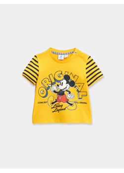 Original Marines T-Shirt DEPV0221NM Żółty Regular Fit ze sklepu MODIVO w kategorii Koszulki niemowlęce - zdjęcie 182685374