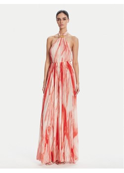 Elisabetta Franchi Sukienka letnia ABR4752E2 CP9 Czerwony Regular Fit ze sklepu MODIVO w kategorii Sukienki - zdjęcie 182685441