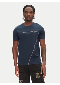 Aeronautica Militare T-Shirt 251TS2417J682 Granatowy Regular Fit ze sklepu MODIVO w kategorii T-shirty męskie - zdjęcie 182685501