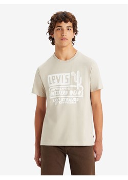Levi's® T-Shirt Graphic 22491-1490 Beżowy Standard Fit ze sklepu MODIVO w kategorii T-shirty męskie - zdjęcie 182685573