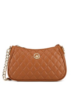 Beverly Hills Polo Club Torebka BHPC-K-035-06 Brązowy ze sklepu MODIVO w kategorii Listonoszki - zdjęcie 182685603
