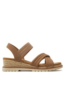 Skechers Espadryle Desert Chill-Sweet Crossing 114685/TAN Brązowy ze sklepu MODIVO w kategorii Sandały damskie - zdjęcie 182685671