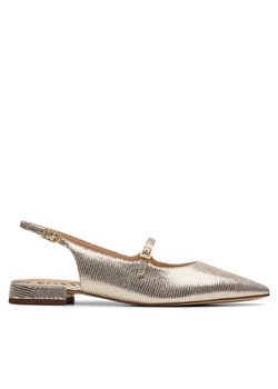 Clarks Sandały Sensa15 Shine 26181315 Złoty ze sklepu MODIVO w kategorii Balerinki - zdjęcie 182685692
