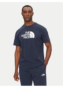 The North Face T-Shirt Easy NF0A8A6C Granatowy Regular Fit ze sklepu MODIVO w kategorii T-shirty męskie - zdjęcie 182685723