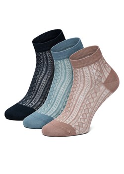 Nine West Skarpety KR_NW_SHINY_Z_SS25 (3 PACK) Kolorowy ze sklepu MODIVO w kategorii Skarpetki damskie - zdjęcie 182685751