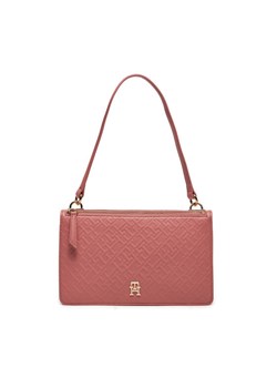 Tommy Hilfiger Torebka Th Refined Shoulder Bag Mono AW0AW15975 Różowy ze sklepu MODIVO w kategorii Listonoszki - zdjęcie 182685771