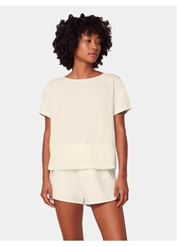 Triumph Szorty piżamowe Smart Active Infusion 10218291 Écru Relaxed Fit ze sklepu MODIVO w kategorii Piżamy damskie - zdjęcie 182685951