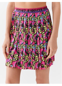 Versace Jeans Couture Spódnica plisowana 74HAE820 Różowy Regular Fit ze sklepu MODIVO w kategorii Spódnice - zdjęcie 182685994