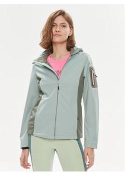 CMP Kurtka przeciwdeszczowa 39A5016 Zielony Regular Fit ze sklepu MODIVO w kategorii Kurtki damskie - zdjęcie 182686020