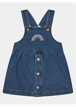 United Colors Of Benetton Sukienka jeansowa 4BAYAV00E Niebieski Regular Fit ze sklepu MODIVO w kategorii Sukienki niemowlęce - zdjęcie 182686021