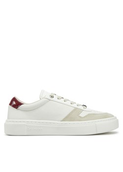 Calvin Klein Sneakersy Cupsole Lace Up HW0HW02470 Biały ze sklepu MODIVO w kategorii Buty sportowe damskie - zdjęcie 182686022