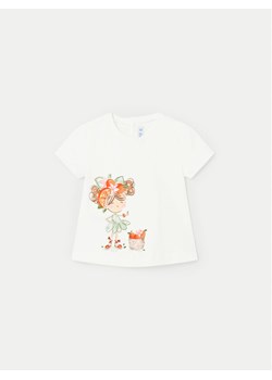 Mayoral T-Shirt 01014 Écru Regular Fit ze sklepu MODIVO w kategorii Koszulki niemowlęce - zdjęcie 182686121