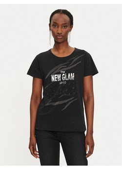 Liu Jo T-Shirt TF4205 JS923 Czarny Regular Fit - id: 0000304249280 - marki Liu Jo - 182686170 Liu Jo T-Shirt TF4205 JS923 Czarny Regular Fit ze sklepu MODIVO w kategorii Bluzki damskie - zdjęcie 182686170