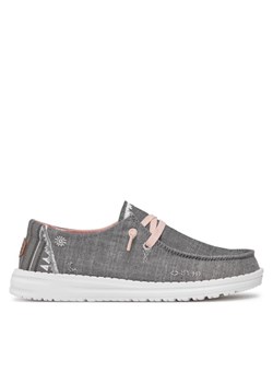 Hey Dude Półbuty Wendy Boho 40054-030 Szary ze sklepu MODIVO w kategorii Półbuty damskie - zdjęcie 182686192