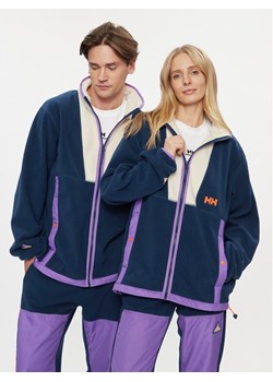 Helly Hansen Polar Unisex Yu Fleece 54018 Granatowy Relaxed Fit ze sklepu MODIVO w kategorii Bluzy męskie - zdjęcie 182686214
