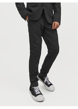 Jack&Jones Junior Spodnie materiałowe Solar 12203547 Czarny Slim Fit ze sklepu MODIVO w kategorii Spodnie chłopięce - zdjęcie 182686241