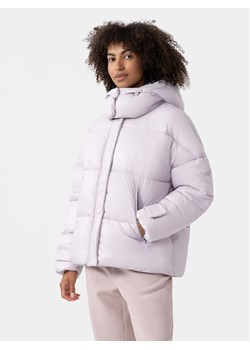 4F Kurtka zimowa 4FAW23TDJAF231 Fioletowy Regular Fit ze sklepu MODIVO w kategorii Kurtki damskie - zdjęcie 182686310