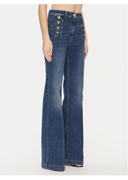 Elisabetta Franchi Jeansy PJ-83D-51E2-V440 Granatowy Regular Fit - id: 0000305003768 - marki Elisabetta Franchi - 182686360 Elisabetta Franchi Jeansy PJ-83D-51E2-V440 Granatowy Regular Fit ze sklepu MODIVO w kategorii Jeansy damskie - zdjęcie 182686360