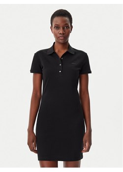 Lacoste Sukienka codzienna EF5473 Czarny Slim Fit ze sklepu MODIVO w kategorii Sukienki - zdjęcie 182686390