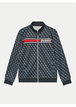 Guess Bluza L4YQ24 FL04Q Czarny Regular Fit ze sklepu MODIVO w kategorii Bluzy chłopięce - zdjęcie 182686393
