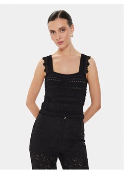 Morgan Top 241-MNOA Czarny Regular Fit ze sklepu MODIVO w kategorii Bluzki damskie - zdjęcie 182686404