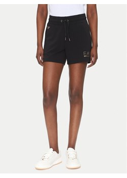 EA7 Emporio Armani Szorty sportowe 7W000269 AF12482 UC001 Czarny Regular Fit ze sklepu MODIVO w kategorii Szorty - zdjęcie 182686423