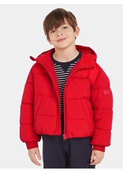 Tommy Hilfiger Kurtka zimowa New York KG0KG07551 Czerwony Relaxed Fit ze sklepu MODIVO w kategorii Kurtki chłopięce - zdjęcie 182686470