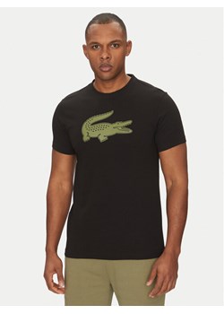 Lacoste T-Shirt TH2042 Czarny Regular Fit ze sklepu MODIVO w kategorii T-shirty męskie - zdjęcie 182686500