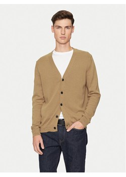 REPLAY Kardigan UK4456.000.G23138B Beżowy Regular Fit ze sklepu MODIVO w kategorii Swetry męskie - zdjęcie 182686540
