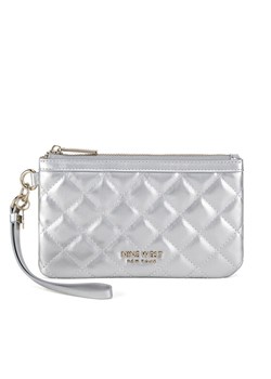 Nine West Torebka LILLA1 Srebrny ze sklepu MODIVO w kategorii Kopertówki - zdjęcie 182686561